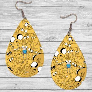 Adventure Time Earrings: Hypoallergenic